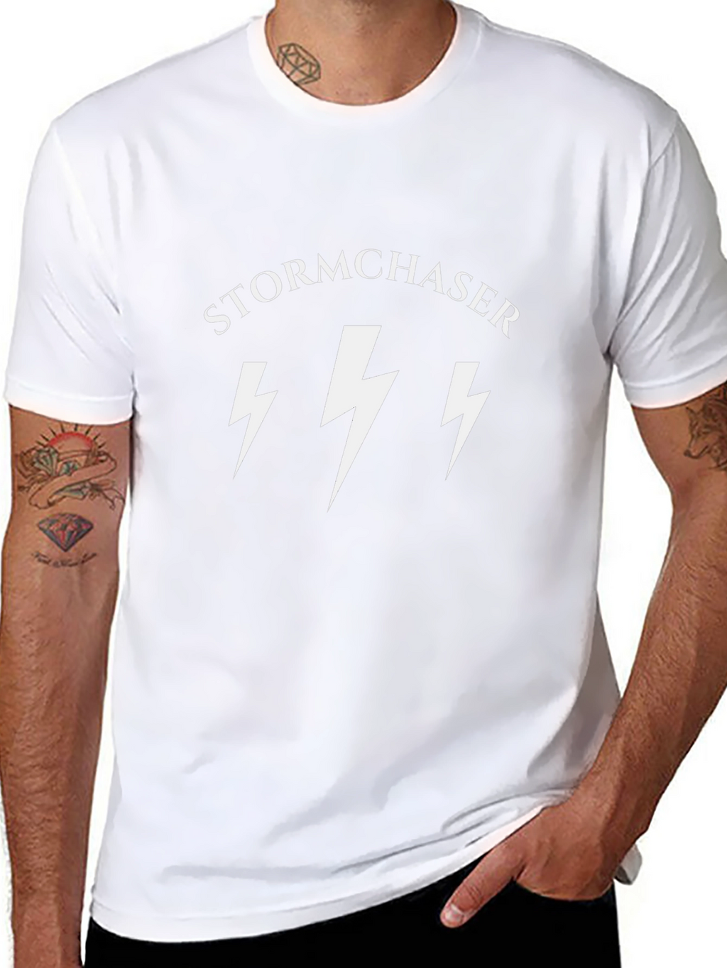 Stormchaser Lightning Bolt Graphic Tee